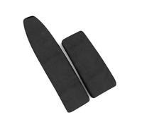 YOUZKA Car Trim Accessories ABS+Suede Leather Surface For Benz C E GLK Class W204 08-14 W212 X204 Car Center Console Armrest Box Cover(LHD Black)