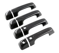 YOUZKA Durable Car Part Car Accessories Exterior Door Handle Cover Trim with Smart Key Holes for RAM 1500TRX 2021-2023(Carbon Fiber Look)