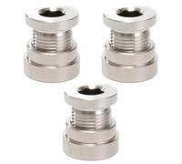 YOUZKA Sensor Replacement 10-1pcs Electroplated O2 Oxygen Sensor Nut Connector Plated M18 1.5 Bung Adapter Spacer Extender(3pcs)