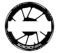 YOUZKA Stickers Motorcycle Wheel Stickers Sports Wheel Edge Stickers Wheel Stripe Reflective Film For Kawasaki Z1000SX Z-1000SX(Color12)