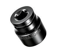 Youzzei 30mm Impact Socket 1/2" Drive 6Pt Shallow Metric Socket CR-V Coated