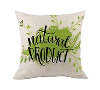 Yowablo Cushion Cover, Throw Cushion Cover, Halloween, Horror Pattern, Pumpkin Print Pattern for Office, Home, Car, Cafe, Shop, Library, etc. (45 cm x 45 cm, 2C)