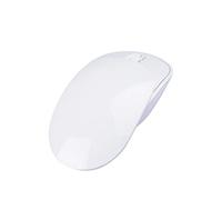 Yowablo Mini Mouse Wireless 2.4 GHz for Home, Office Use, Laptop, Mac and Windows 7/8/10/XP, Vista 7/8, Mac OS and Linux etc. skin-coloured White