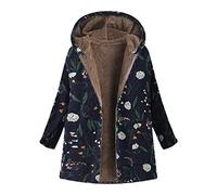 Yowablo Women's Plus Size Outwear Coats with Hooded Long Sleeve Zip, XL