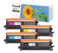 Yowell 4 x TN625XL toner compatible with Brother TN625 XL toner | For Brother MFC-L8970CDW MFC-L8730CDW HL-L8430CDW HL-L8570CDW DCP-L8630CDW MFC-EX570