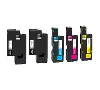 Yowell 5x Toner Compatible with Dell E525W Toner Black Cyan Magenta Yellow | For 593-BBLN 593-BBLZ 593-BBLV 593-BBLL