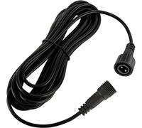 yowin Christmas Lights Extension Cable 3M/9.8FT Connectors for Fairy Lights, 2 Pin Outdoor Light Extension Lead Waterpoof Cable for Garden Festoon String Light, Xmas Tree Light, Curtain Net Lights