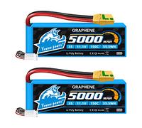 Yowoo 3S Lipo Battery 5000mAh 11.1V 150C 3 Cell Graphene Battery with XT90S Anti-Spark Plug Connector Compatible with RC Cars Truck Plane Airplane Helicopter Quadcopter Boat
