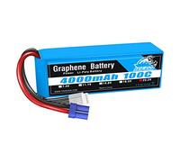 YOWOO Graphene Battery 6S Lipo Battery 22.2V 100C 4000mAh with EC5 Plug for 70MM 80MM 90MM EDF RC Quadcopter Airplane Helicopter RC Car Truck Tank Drone Racing Hobby