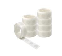 yowtiny Double Sided Adhesive Dots 1000Pcs Point dots balloon glue removable adhesive point tape transparent dots stickers for wedding decoration gift wrapping craft DIY scrapbooking wall pictures