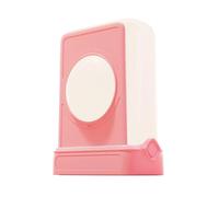 YOWU Crystal Headphone Stand - 3 in 1 Multiport Dock Headest Stand with 10 Magical Light Modes - RGB Headphone Holder for Desk.Compatible with AirPods Max,etc