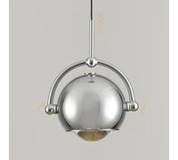 YOXANG Creative Lifting Lighting Aluminium Pendant Light Bedroom Rise and Fall Lamp Mini 360° Angle Adjustable Hanging Lights Dining Room Iron Glass Chandeliers LED Bulb Included Warm Light