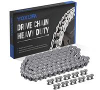 YOXUFA 420 Chain 102 Links for CRF50 XR50 PW80 SSR Tao Tao Coolster 110cc 125cc Pit Dirt Bike 4 Wheeler ATV Quad Kazuma Baja Ice Bear Lifan Kayo NST SDG 50cc 70cc 90cc Go Kart Motorcycle Parts