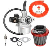 YOXUFA PZ19 Carburetor 19 mm Carb Kit Compatible with TaoTao 110cc 125cc ATV Pit Dirt Bike Coolster Apollo Baja Kazuma Falcon 50cc 70cc 90cc DB10 DB24 GK110 Chinese Quad 4 Wheeler Parts