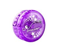 YOY O LED Lights for Beginners Responsive Educational Light Spinner with Colourful Light Effect Promotes Motor Skills Concentration (Purple, One Size)