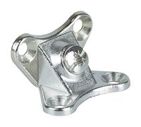 YOYCOOL Removable Corner Brace Bracket - 10Pcs Right Angle L Support Connector Bracket, Stainless Steel Butterfly Shape Corner Brace Perfect for Shelves, Wood, Furniture (Stainless Steel)