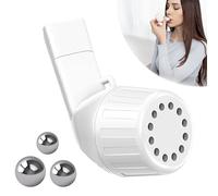 YOYIAG Mucus Clearing Device & Lung Exerciser, Breathing Aid for Lungs, Mucus Removal Device, Hand-Held Trainers, White(3 Balls)