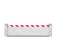 YOYIFA Heavy Duty Aluminum Flood Barrier, Reusable Flood Protection For Garage/Front Door/Basement, Removable Water Stopper Board (H40cm,L570cm)