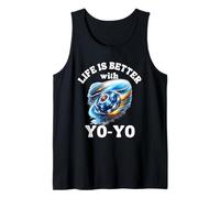 YoYo Design Life is Better with Yo-Yo for Yo-Yo Player Tank Top