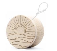 YoYo Factory Boho Yo Yo - Classic Professional All-Wood Yo-Yo Made in EU | Eco-Friendly Trick YoYo for Kids, Beginners & Collectors