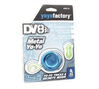 YOYO FACTORY DV888 Metal Yo-Yo - Blue, Aluminium, Beginner Friendly, Spare String Included