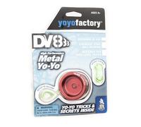 YoyoFactory DV888 Metal Responsive Yo-Yo With Ball Bearing & Extra String - GOLD (beginner friendly, modern spinning yoyo, high speed steel bearing, spare string and tips included, full aluminum body)