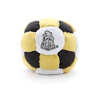YOYO FACTORY Footbag - 26 Panels Age 3+, Good For Any Skill Level - YELLOW/BLACK (Freestyle Foot Bag, Best Skilltoy For Kids, Teens, Adults)