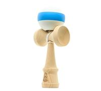 YOYO FACTORY Kendama - Original Wooden Kendama Toy Made Locally in EU | Classic Skill & Balance Game for Kids & Adults - White/Blue