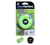 YOYO FACTORY YoyoFactory Yo-Yo Strings - 10pcs Pack (100% Polyester, Green Color, Works With All Yo-Yos, Spare Strings)