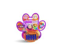 YOYO World GlowPet Chew Toy for Dogs - Light Up Dog Football for Teeth Cleaning & Gum Massage - Durable, Safe & Non-Toxic Interactive Pet Toy - Perfect for Small to Medium Sized Dogs | Orange
