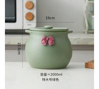 YOYOBO Household Ceramic Seasoning Pot Container with Lid Spoon Ceramic Sugar Bowl Seasoning Box Salt Pot Tea Pot Kitchen