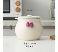YOYOBO Household Ceramic Seasoning Pot Container with Lid Spoon Ceramic Sugar Bowl Seasoning Box Salt Pot Tea Pot Kitchen
