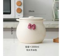 YOYOBO Household Ceramic Seasoning Pot Container with Lid Spoon Ceramic Sugar Bowl Seasoning Box Salt Pot Tea Pot Kitchen