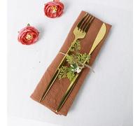 YOYOBO Set of 6 30x45CM Durable Hemp Cotton Fabric Cloth Napkins Plates Japanese Style Reusable Table Mat for Kitchen Dining Wedding