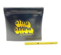 YOYODOGS Sing Straw for Vocal Training and Healing Aid Tool,Singing Exercises,Vocal Straw Voice Trainer Metal Therapy Tool(Vocal Training-D)