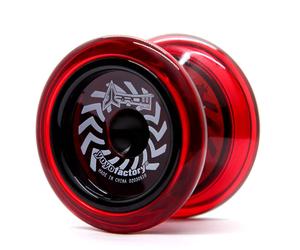 YoyoFactory Arrow Plastic Yoyo - Upgrade-able, Responsive & Unresponsive - Blue,