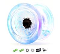 YoyoFactory Arrow Yo-Yo - Beginner to Pro Trick Yoyo, 2 Bearings - Galaxy