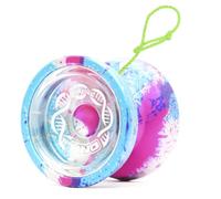 YoyoFactory DNA Yo-Yo - Metal Unresponsive Trick Yoyo, Fingerspin Caps