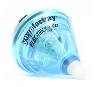 YoyoFactory Elec-Trick LED Light Up Spinning Top - Glow Trick Top - Blue