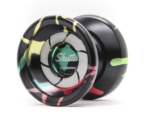 YoyoFactory Shutter Yo-Yo - World Champion Metal Trick Yoyo, Bearing