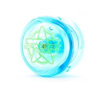 YoYoFactory SPINSTAR Yo-Yo - Blue (starter yoyo, high speed plastic bearing, string and tips included)