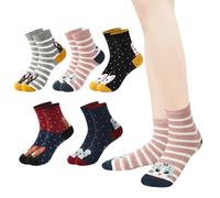 YOYOU Funny Socks Mens Women, Cat Print, Medium