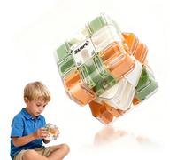 Yozexin 3D Maze Puzzle Cube: Labyrinth 3D Puzzle Maze Brain Teaser Toy, Engaging Puzzle Cube Game for Kids, Logical Challenge 3x3 Maze for Logic Development & Stress Relief