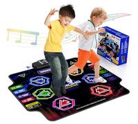 YOZISS Wireless Bluetooth Dance Mat for Kids, Musical Dance Mat with 8-Button, Music Dancing Game Pad with Large Capacity Battery, for girls boys Christmas Birthday Gifts & Toys for Girls Ages 4-8