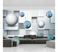 YOZYOOOZ Wallpaper 3D Crystal Ball Abstract Art Living Room TV Sofa Bedroom Home Decoration Modern Geometric Poster