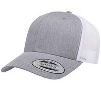 YP Classics Retro Trucker Cap, Heather/White, One Size
