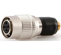 Ypa C4T-2 Adapter Convert DPA Microphone to Audio Technica Bodypack Transmitter Microdot to Hirose 4 pin