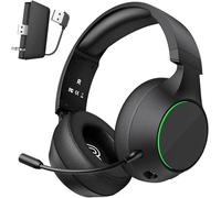 YPBDAN X4 Wireless Gaming Headset for Xbox Series X|S/PS5/PS4/PC - Bluetooth 5.3 & 2.4GHz Dual Mode, 70H Playtime, Noise Cancelling Mic, Low Latency, Compatible with Xbox One/Nintendo Switch/Mac