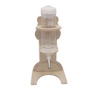 YPBEW 125ml Water Bottle Feeder for Hamsters/Rabbits/Ferrets 4.2oz Dispenser Cartoon Bear Shape Stand Hamster Bottle Stand