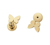 YPBEW 2 Soft Silicone Earring Lift Enhancers for Sagging Ears, Adjustable Backs Secure Heavy Earrings Gold/Silver Options Backs for Heavy Earrings for Sensitive Ears